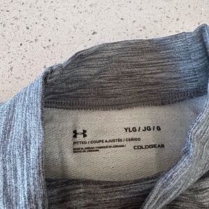 Under Armour Heather Gray ColdGear Shirt